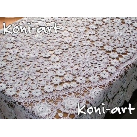 Delikatna kolekcja koronkowych obrusw i serwetek Koni-Art