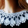 Ręcznie Robiony Kołnierzyk Koronkowy Koniakowski - Elegancja