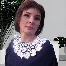 Kołnierzyk koronkowy Koni-art19
