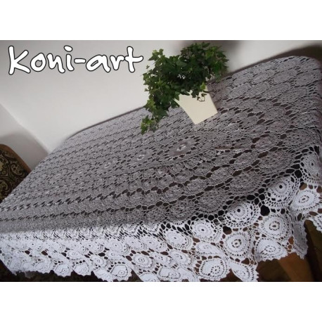 Obrus koronkowy Koni-art 007