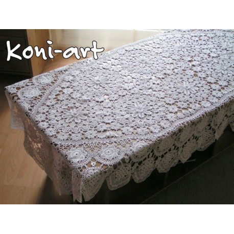 Obrus koronkowy Koni-art 010