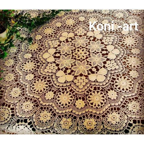Obrus koronkowy Koni-art 008