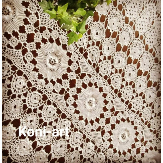 Obrus koronkowy Koni-art 007